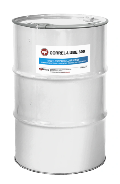 Correl-Lube 800 barrel